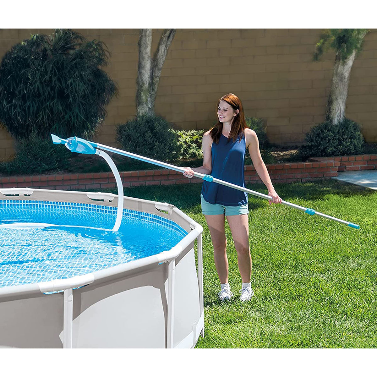 Intex Deluxe complete pool cleaning kit for simple maintenance