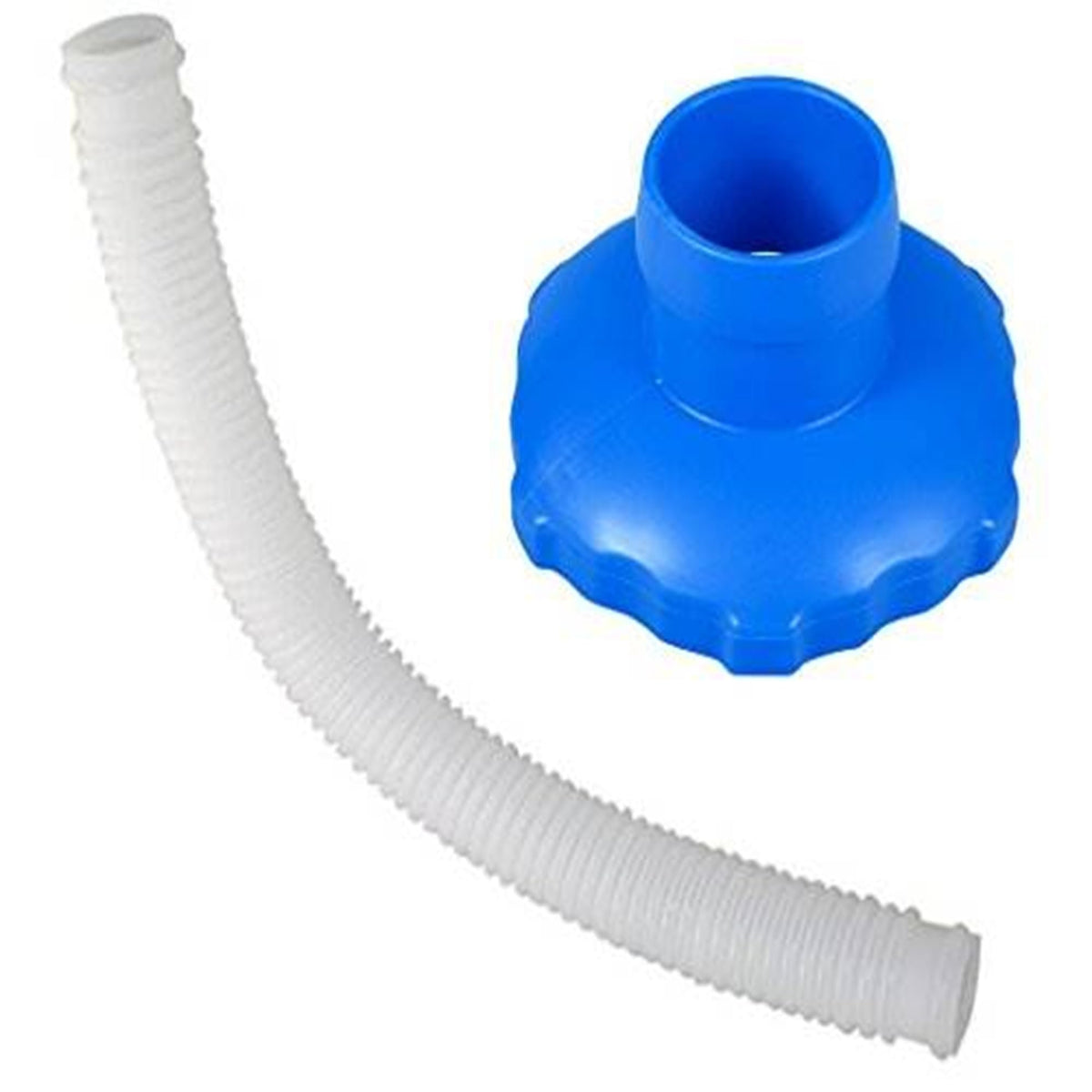 Intex skimmer hose attachment shows quick connection to your filter system.