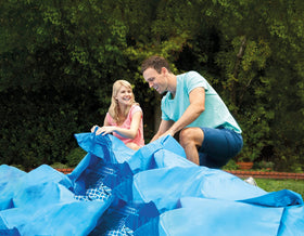 Intex Easy Set pool puncture-resistant 3-Ply PVC for lasting summer fun