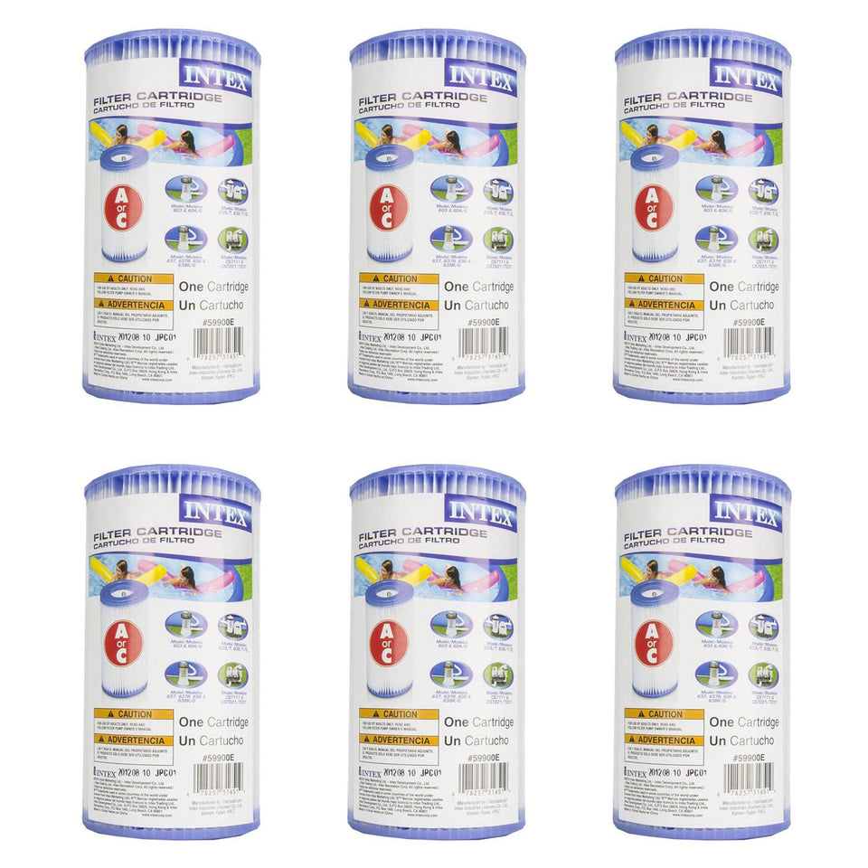 Intex filter cartridge Type A for 29000E/59900E—image 1 shows easy replacement