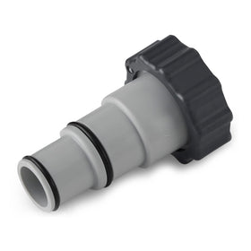 Intex adapter A collar demonstrates 1.5 and 1.25 inch hose compatibility