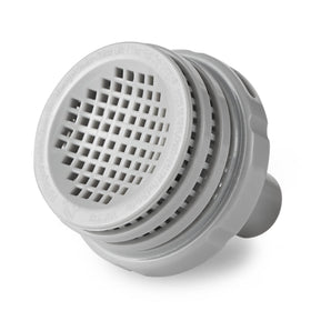 Intex 12354 pool inlet jet exterior with fittings included for quick setup.