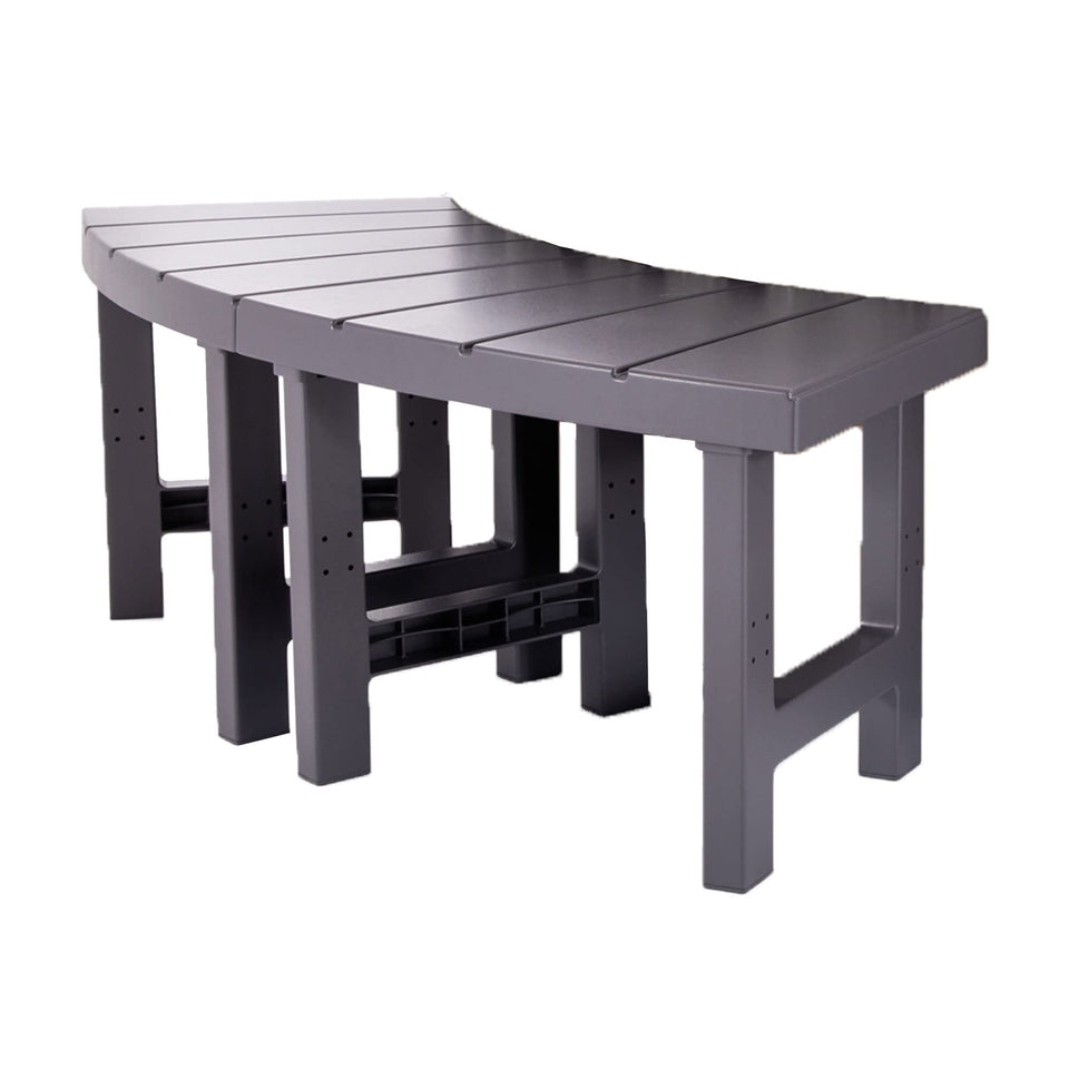 Intex PureSpa benches set of two provides convenient seating and storage for your spa