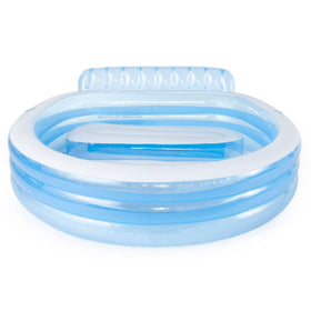 Intex Swim Center 156 gallon capacity for spacious family fun.