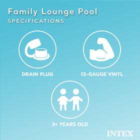 Intex Swim Center cup holders keep drinks within reach under the sun.
