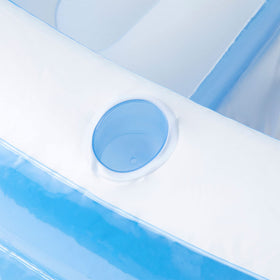 Intex Swim Center two air chambers enable quick inflation and deflation.