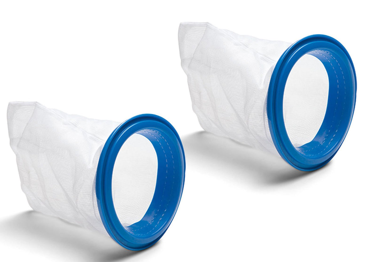Intex vacuum debris bag with ring for large pool cleaners, washable and reusable.