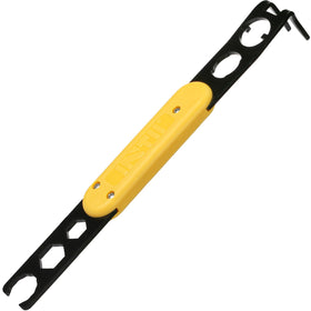 INTII universal MC4 disconnect tool in hand for quick solar connector work.