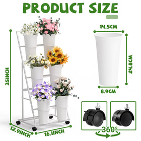 Durable metal frame by Invech provides stable support for heavy pots