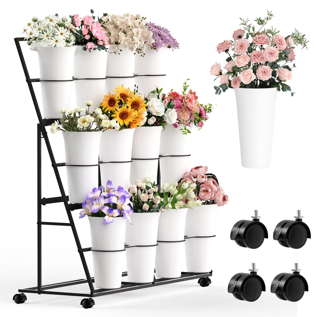 Invech easy-access ladder design promotes plant care on multiple levels