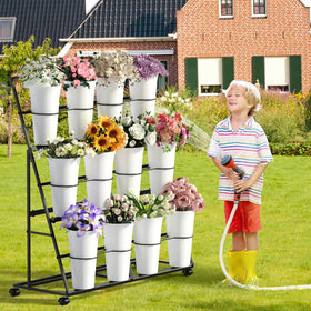 Invech removable conical buckets for easy watering and reconfiguration