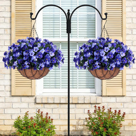 DIY assembly of INXUGAO hanging basket in minutes for custom arrangement.