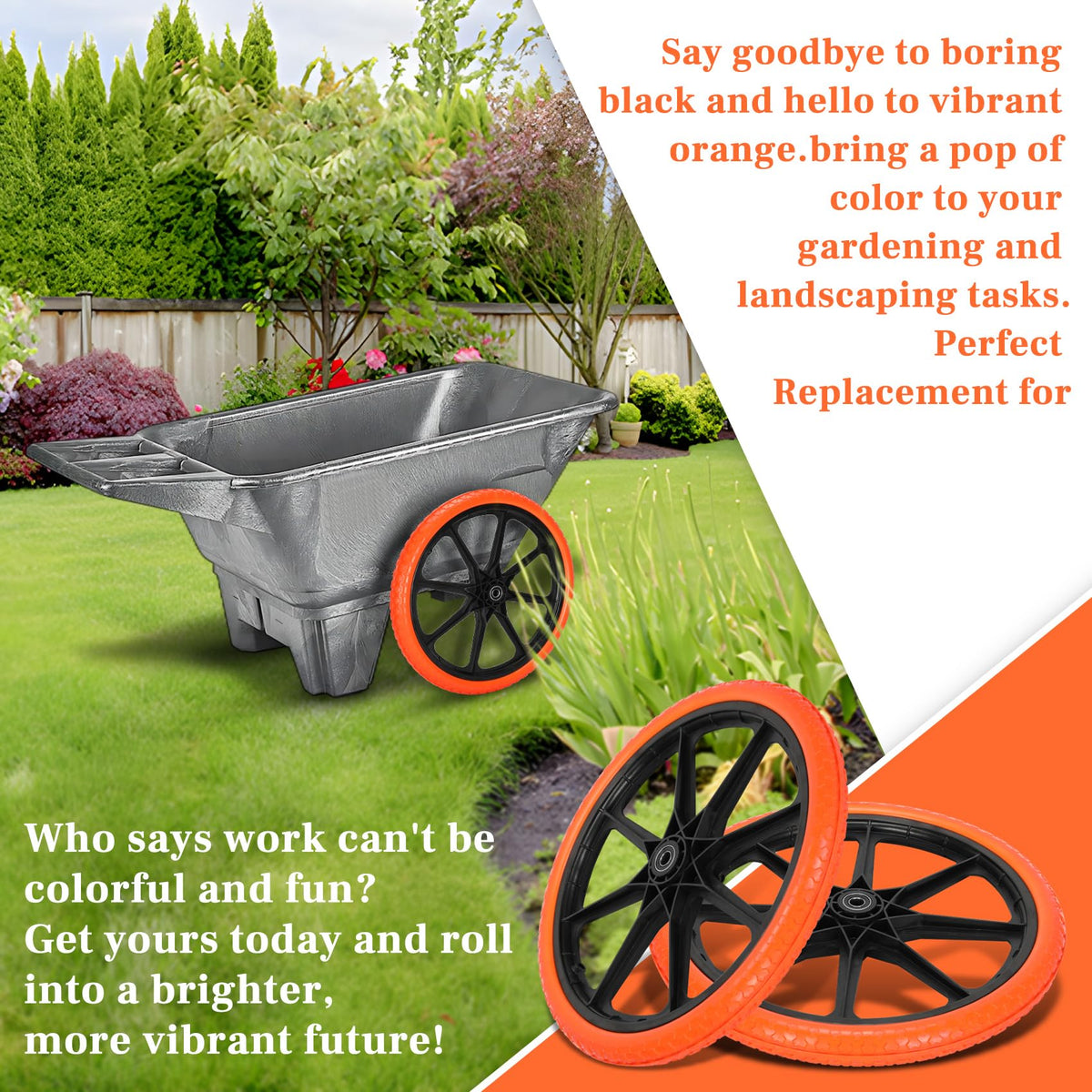 Iococee easy-maneuver wheels facilitate smooth movement of carts.