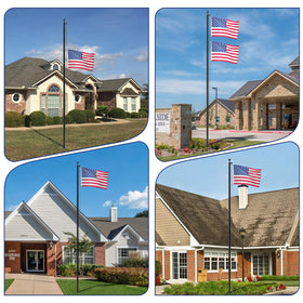 IOEN ground installation guide for secure yard display