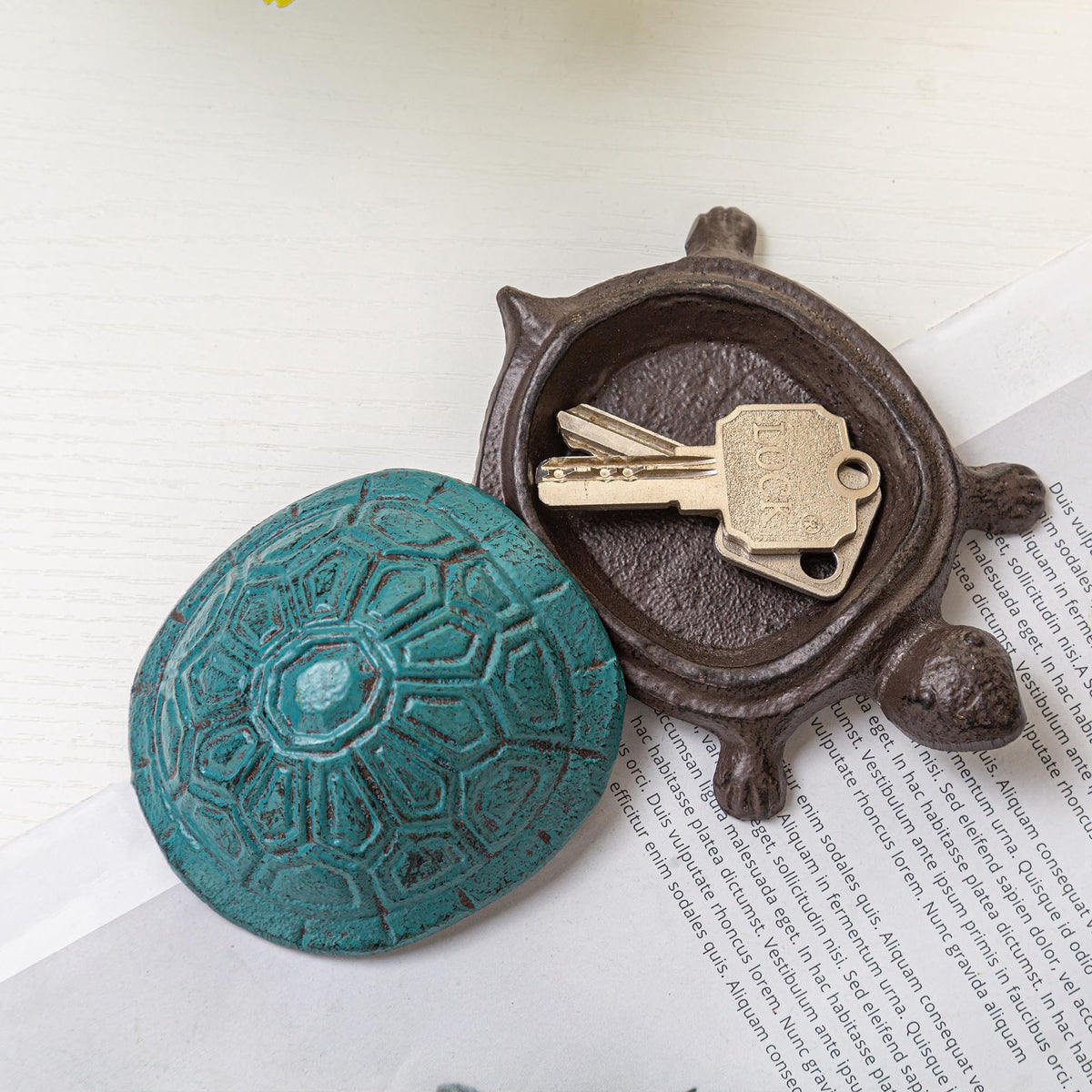 Gift-ready packaging for Ionela spare key hider suitable as a housewarming gift.