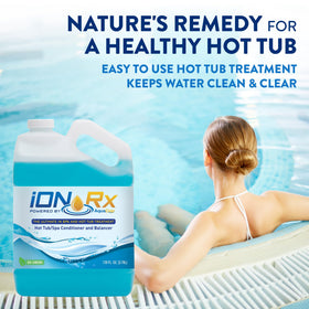 IonRx 4-in-1 formula simplifies spa maintenance and water balance.