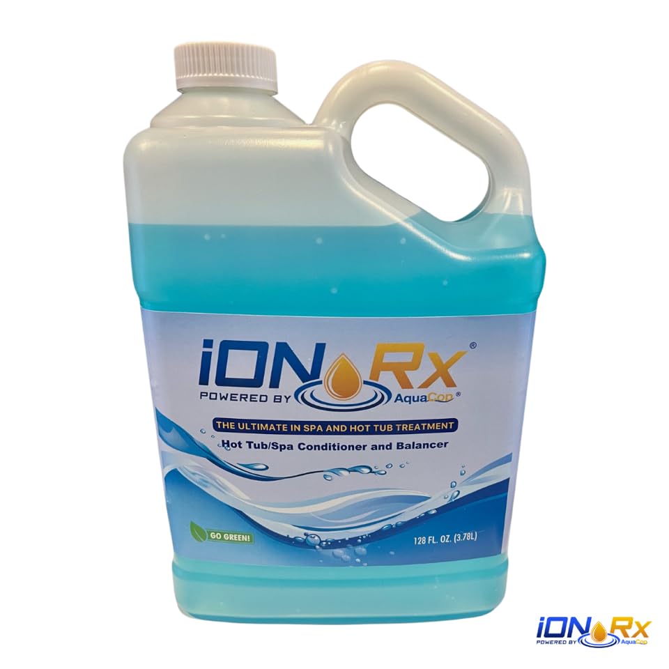 IonRx crystal-clear water result showcases pristine spa soaking.