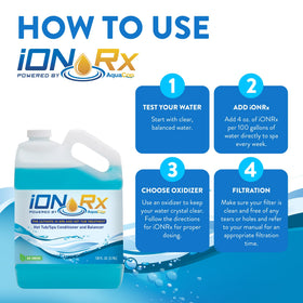IonRx indoor outdoor spa setting demonstrates versatile use in any environment.