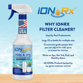 iONRx IonrX deep-cleaning formula closeup highlights oils and minerals removal