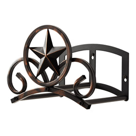 iphlitlvz garden hose holder wall mounted, heavy duty design keeps hoses organized outdoors
