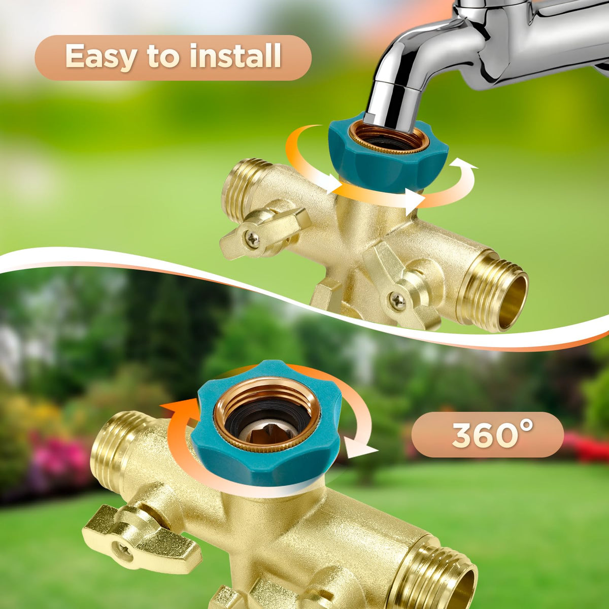 IPOW installation-free design with rugged rubber grip advantages.
