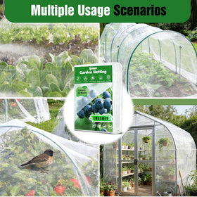 IPOW pest barrier protects berries and vegetables while letting sun and rain through.