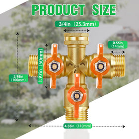 IPOW package includes six extra rubber washers for a tight seal.