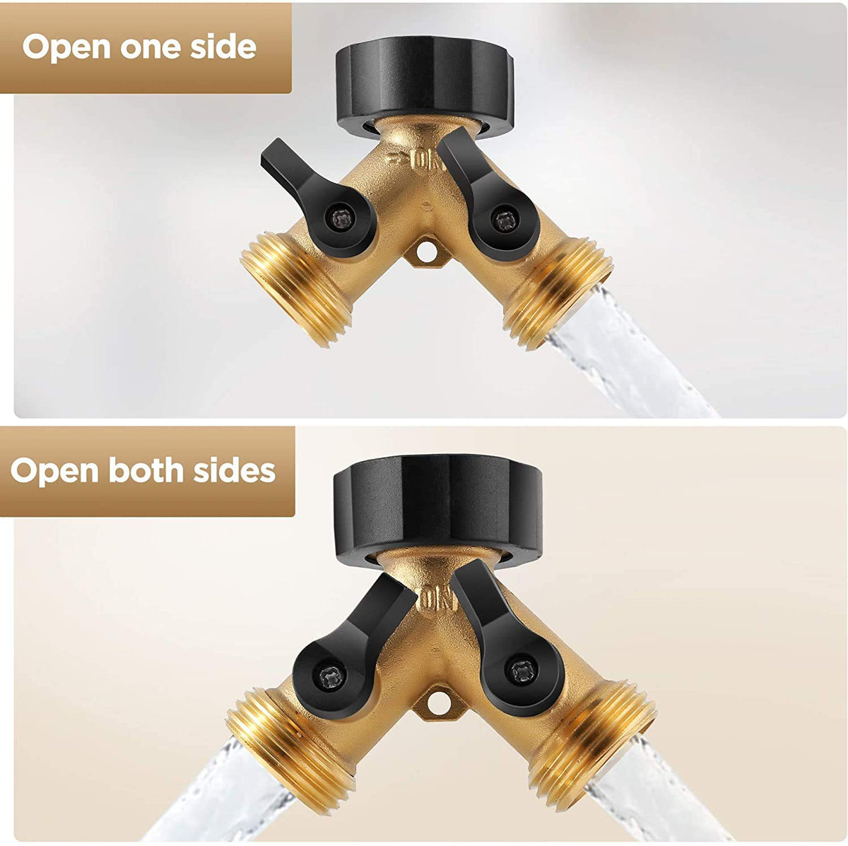 IPOW six rubber washers included to prevent leaks