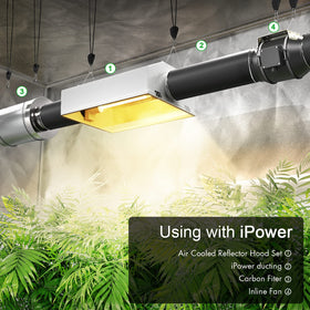 IPower ducting handles a wide temperature range for ventilation tasks.