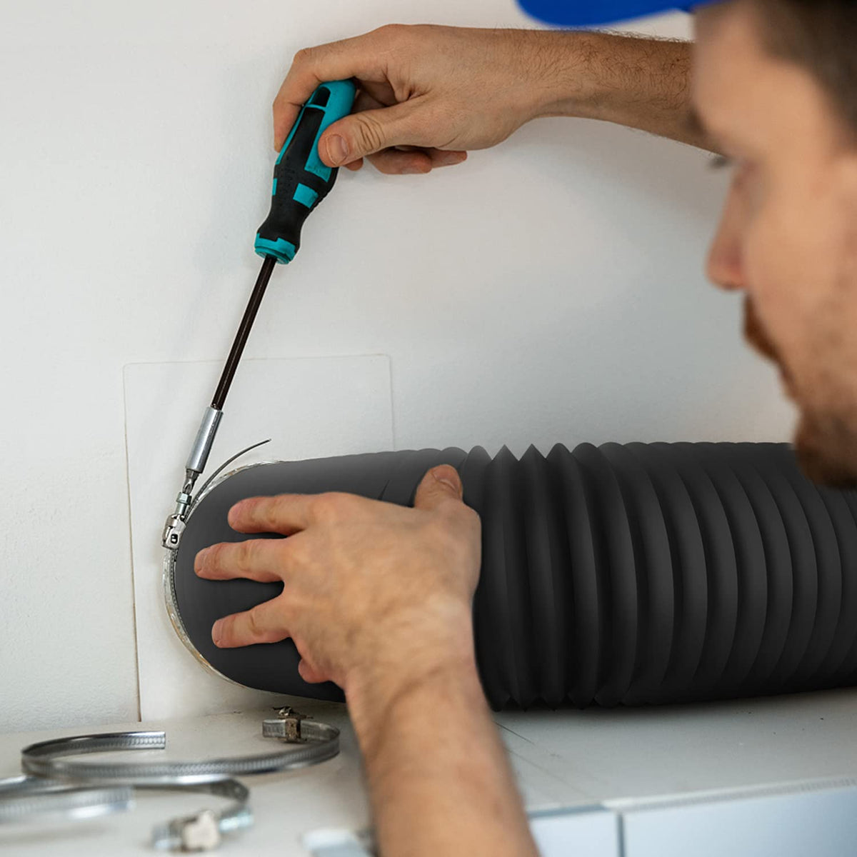 IPower ducting suitable for HVAC and kitchen exhaust applications.