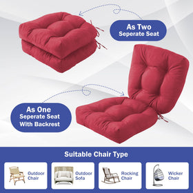 Adjustable straps ensure a snug fit on most chairs.