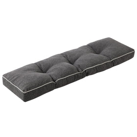 IPYNBAP bench cushion with memory foam provides plush comfort for indoor and outdoor seating.