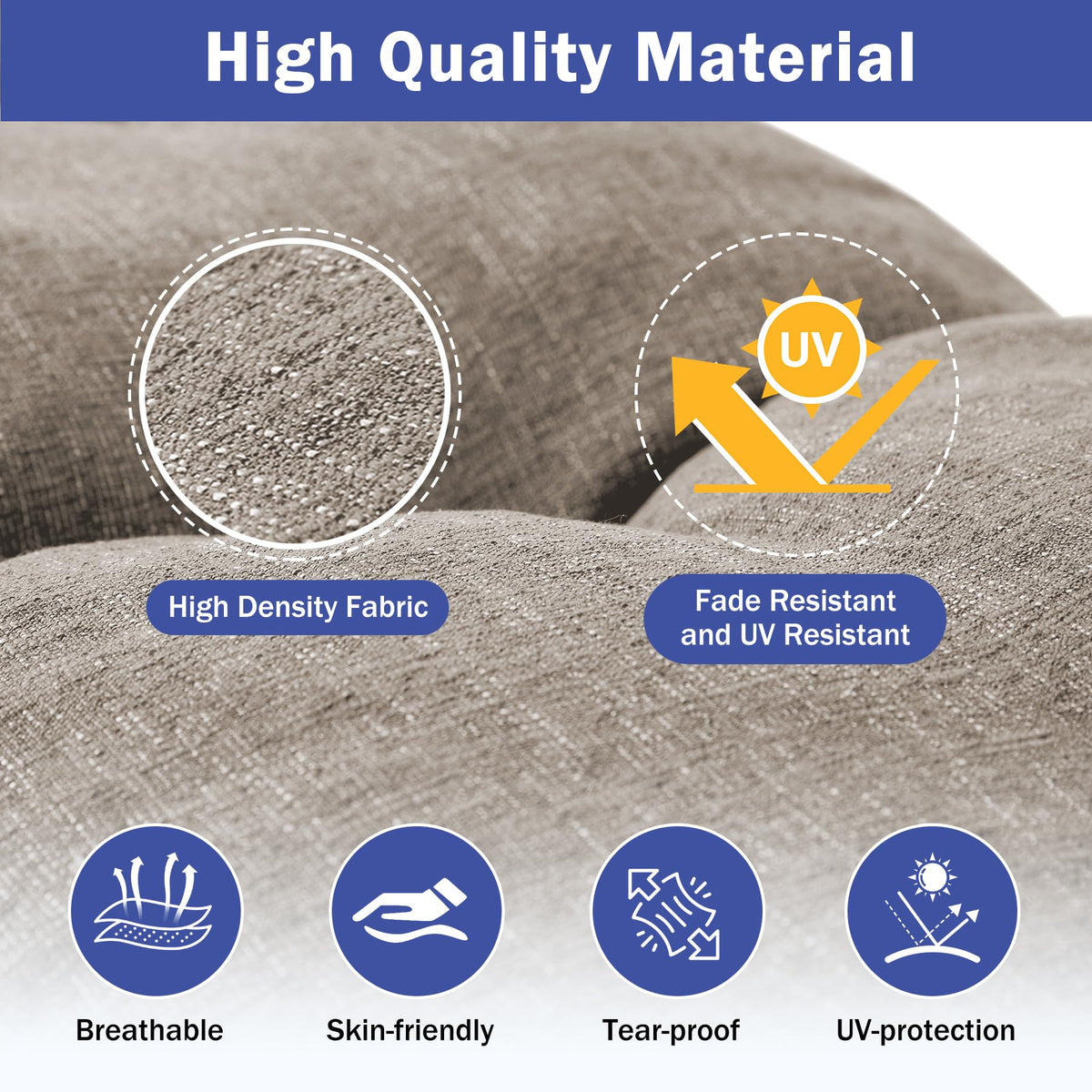 IPYNBAP breathable polyester fabric keeps you cool outdoors.