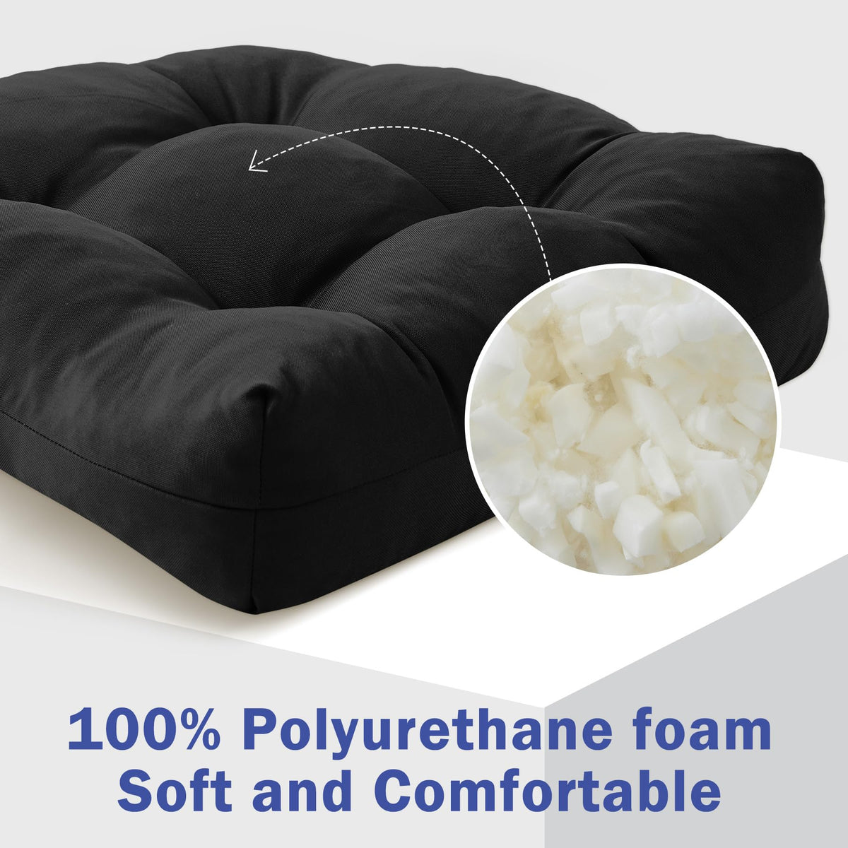 IPYNBAP cushion strap-attachment secures cushions to outdoor chairs.