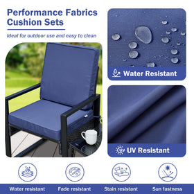 High-density foam core maintains shape and comfort over time.