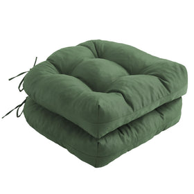 IPYNBAP outdoor chair cushions two-pack offer plush comfort for patio chairs.