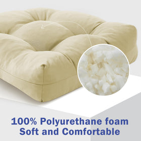 IPYNBAP Cushions secure with two-strap design to prevent slipping.