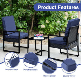 Removable, machine-washable cover for easy cleaning and storage.