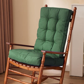 IPYNBAP rocking chair cushion waterproof for outdoor use and easy cleanup.
