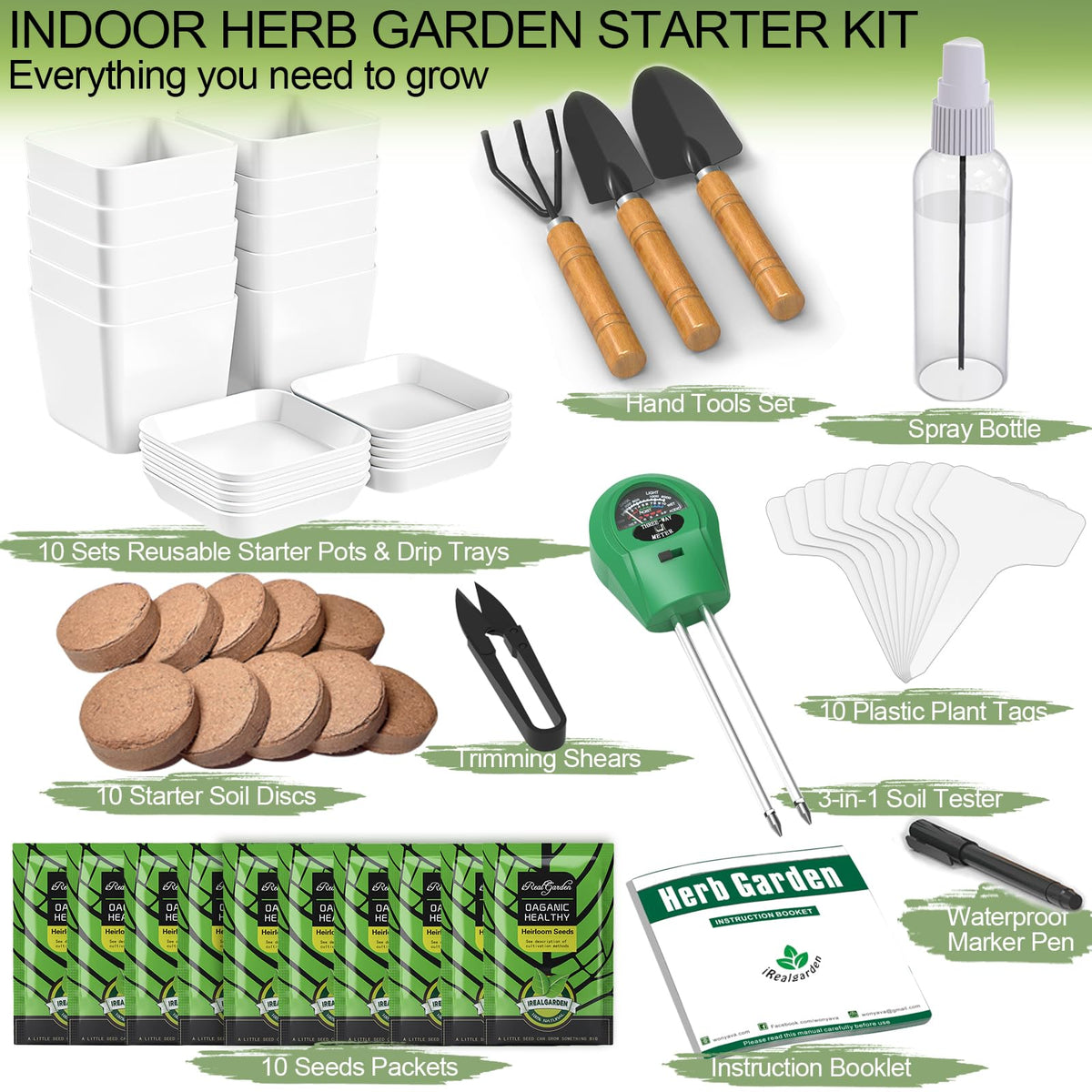 iRealgarden moisture meter in use for precise watering and healthy roots
