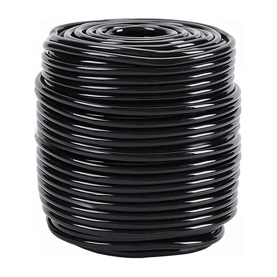 IRmm 1/4 inch drip tubing coil 200ft ideal for garden watering.