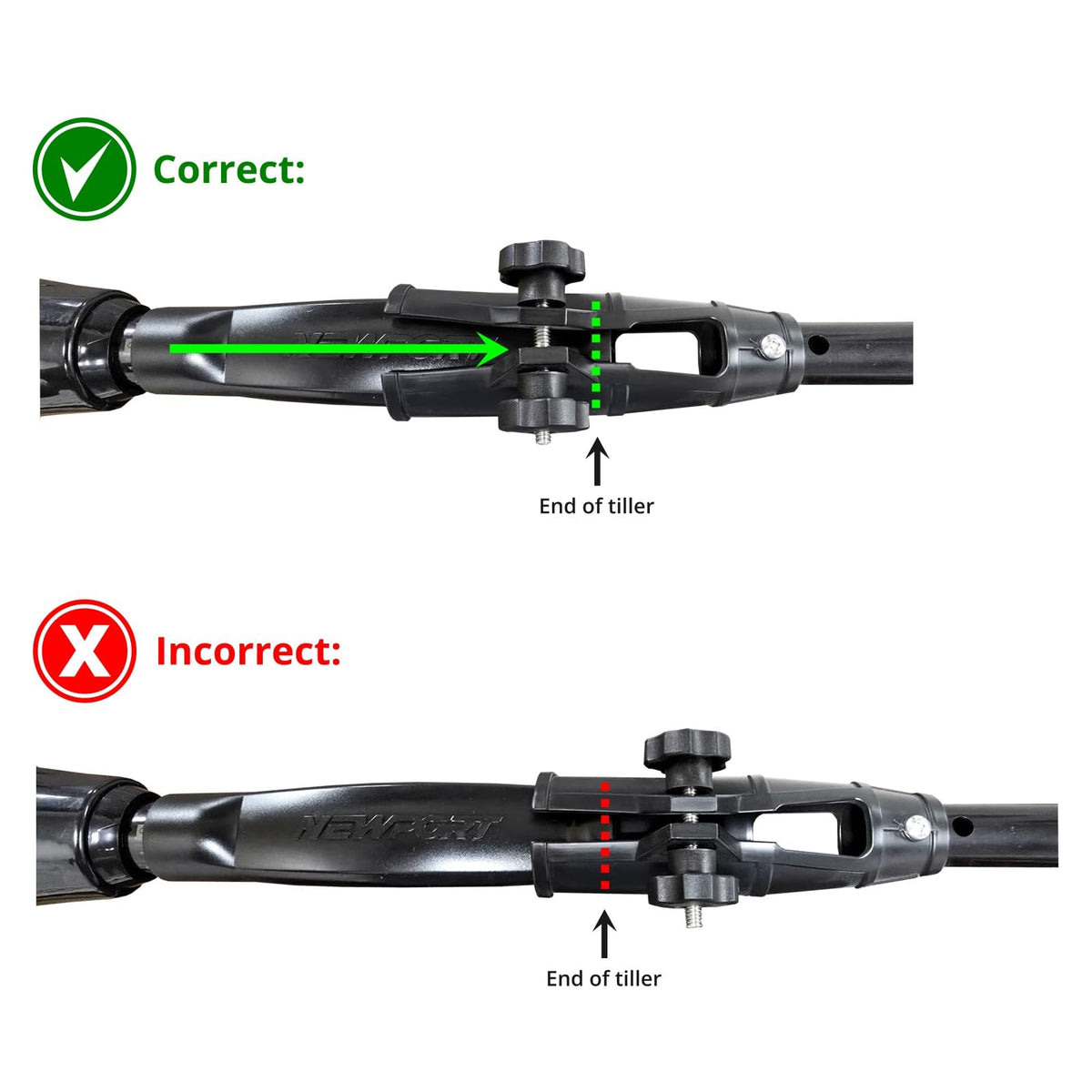 Fits gas and electric trolling motors up to 15 HP for versatile compatibility.