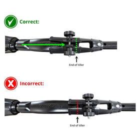 Fits gas and electric trolling motors up to 15 HP for versatile compatibility.