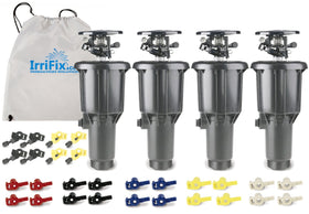 IrriFix Maxi-Paw 2045A sprinkler body provides reliable rotation for even coverage.