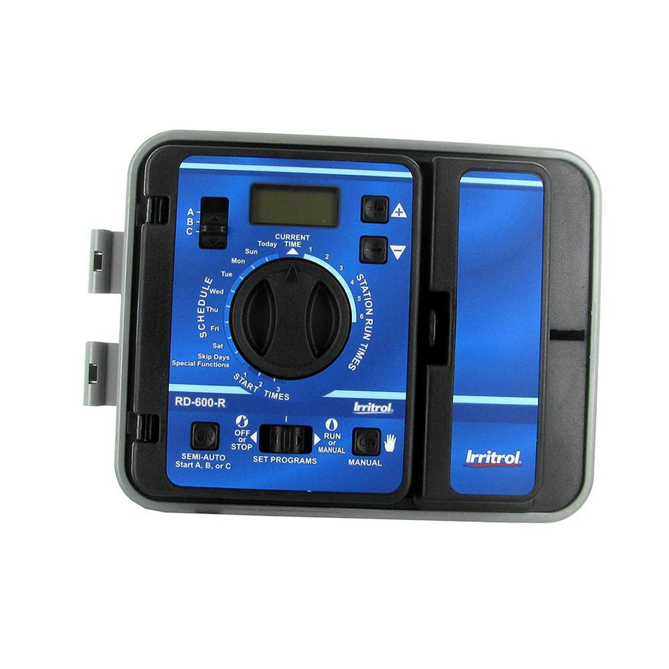 Irritrol RD600-EXT-R Rain Dial 6-station controller for multi-zone irrigation