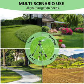 IrrStpro Low-pressure operation saves water while efficiently irrigating.
