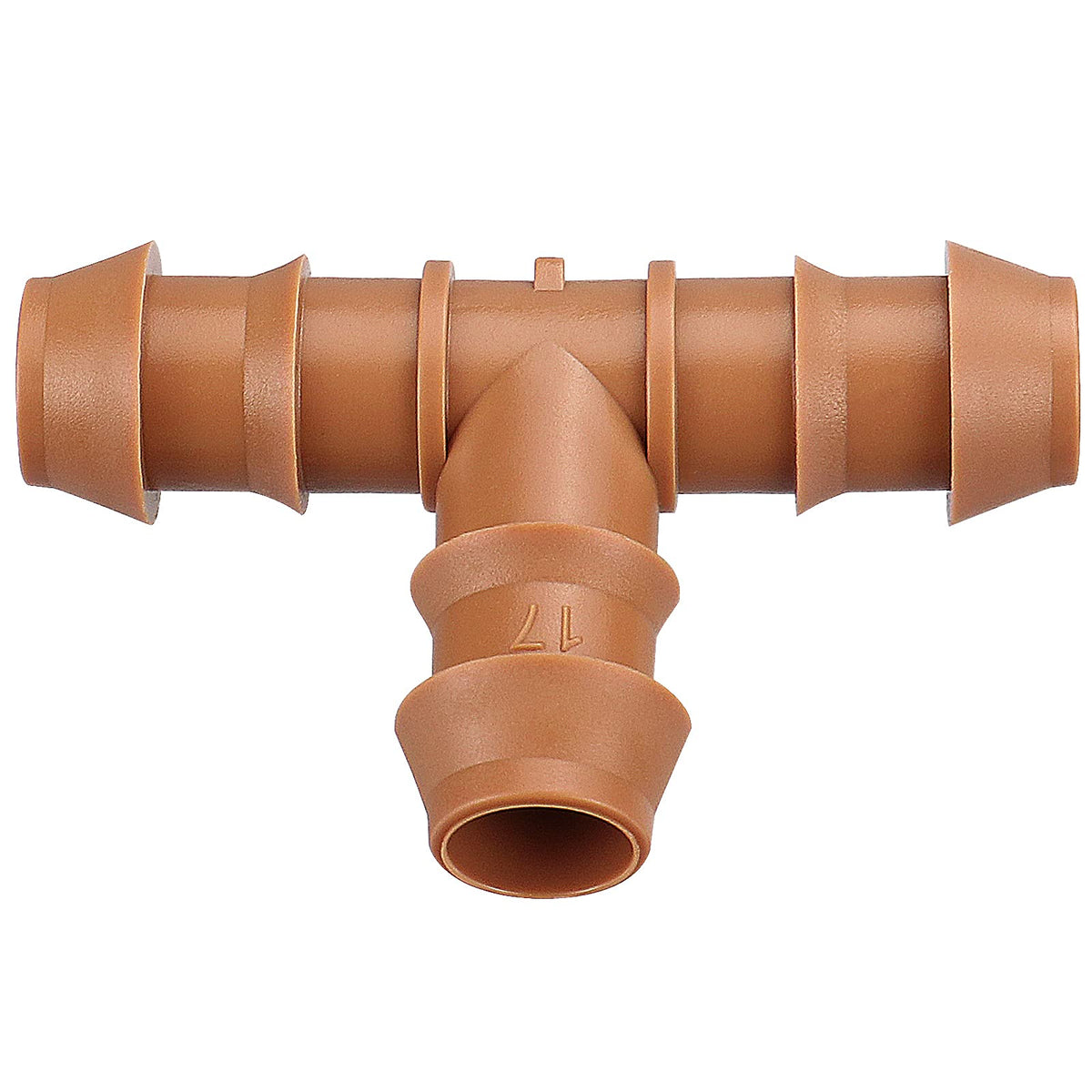 iRunning barbed connectors offer quick, tool-free installation.