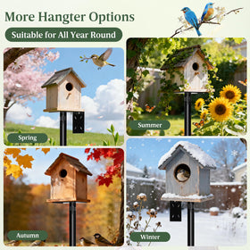 ISENLAND outdoor-ready setup enhances garden decor while inviting birds to visit.