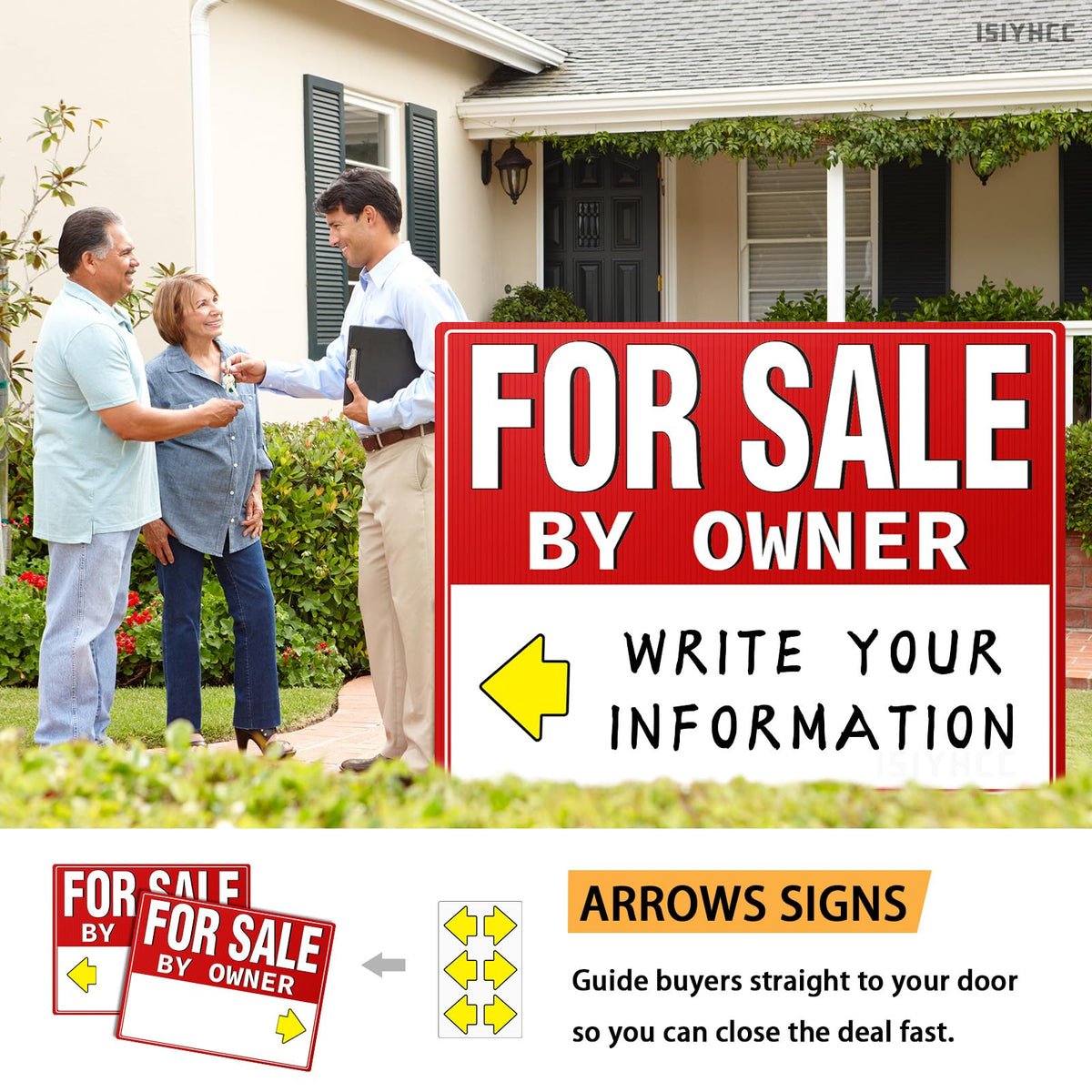 ISIYHCC open-house ready kit accelerates curb appeal and inquiries.