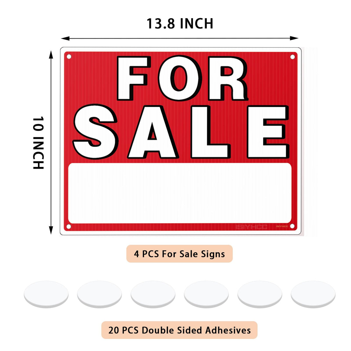 ISIYHCC adhesive pads 20 close-up highlights residue-free removal.